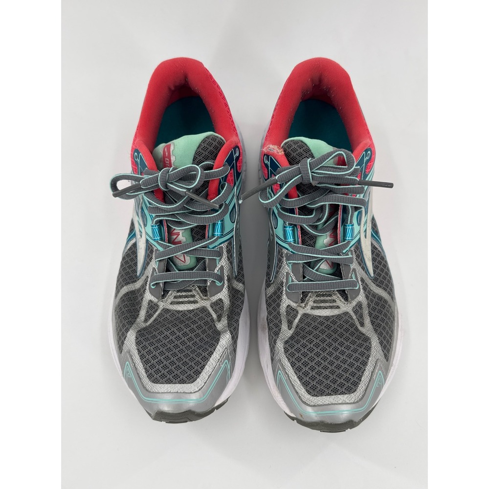 Brooks‎ Ravenna 7 Womens Running Shoes Gray Teal Pink Athletic Sneakers 7.5